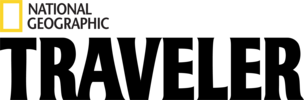 “Check in and switch off” National Geographic Traveller logo with yellow rectangle